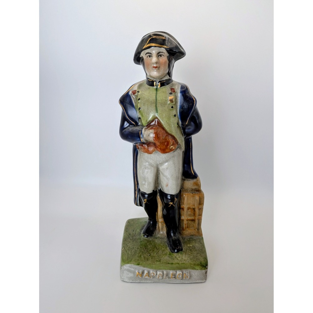 Vintage Staffordshire Style Napoleon Bonaparte Porcelain Figurine